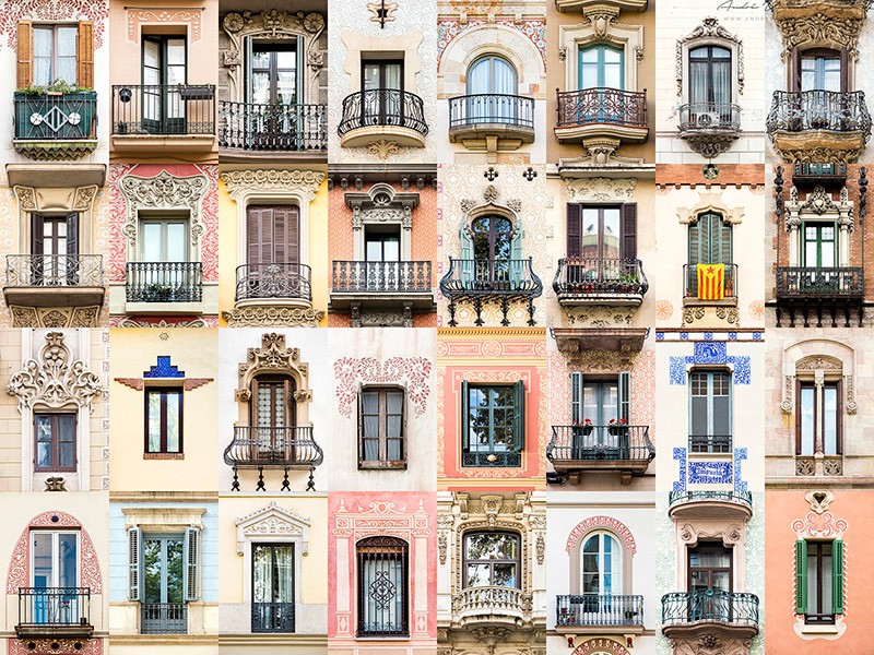 Windows of the World - Barcelona, Spain