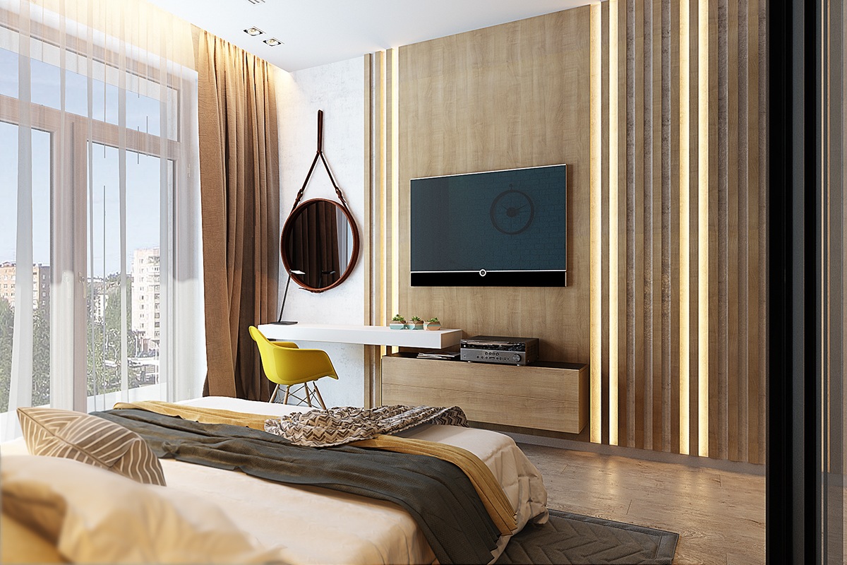 elegant-bedroom-accent-wall